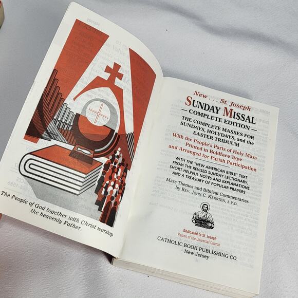 Set of 3 St Joseph Sunday Missal & Prayerbook 2000-04 Paperbacks Catholic Church - Picture 10 of 16